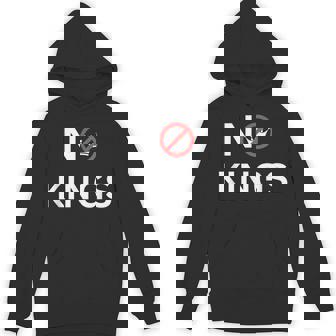 No Kings Protest No King Hoodie - Monsterry