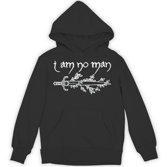 I Am No Man Reading Fandom Literature Book Lover Librarian Hoodie - Thegiftio UK