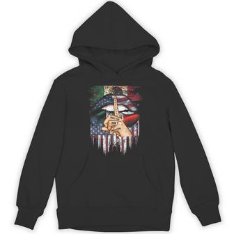 Do Not Judge What You Do Not Understand Mexican Us Flag Hoodie - Thegiftio UK