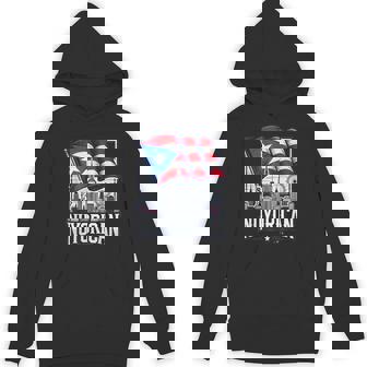 Nuyorican New York City Puerto Rican Flag Backdrop Boricua Hoodie - Thegiftio