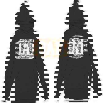Old School Camo Dad Retro Camouflage Daddy Father's Day Hoodie - Thegiftio UK