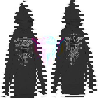 Paint Dripping Baseball Catcher Mask Baseball Fan Young Boys Hoodie | Mazezy