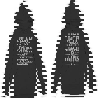 Pap Pap Because Grandpa Is For Old Guys Father's Day Pap Pap Hoodie - Thegiftio