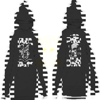 Papa Bear – Cool Father’S Day For Dads Who Rock Hoodie - Monsterry
