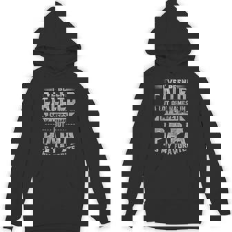 Papa Is My Favorite Name Father's Day Papa Hoodie - Monsterry