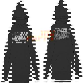 Pappy Bold Patriotic American Flag Father’S Day Pappy Hoodie | Mazezy