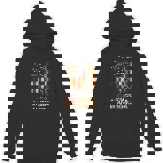 Patriotic Pro-Democracy Protest June 14 No Kings In America Hoodie | Mazezy