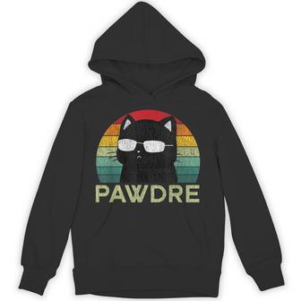 Pawdre Cat Dad Cat Lover Best Cat Dad Ever Hoodie - Thegiftio UK