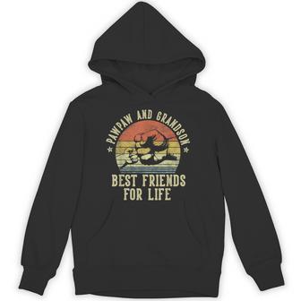 Pawpaw And Grandson Best Friends For Life Pawpaw Hoodie - Thegiftio UK