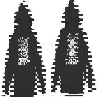 Pembroke Welsh Corgi 4Th Of July ‘Merica Patriotic Hoodie - Thegiftio UK