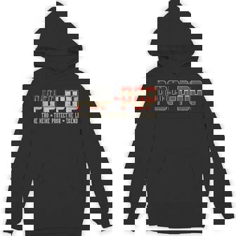 Pop-Pop Protector Hero Legend Usa Flag Pop-Pop Father's Day Hoodie - Thegiftio