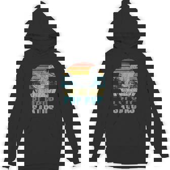 Pop-Popsaurus T Rex Dinosaur Pop-Pop Saurus Father's Day Hoodie | Mazezy