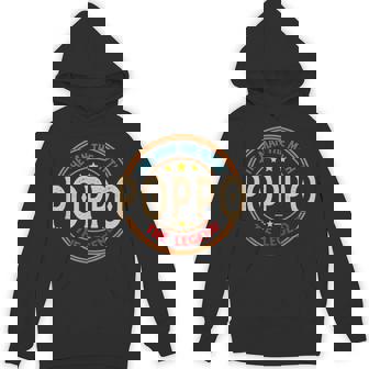 Poppo The Legend The Man Poppo Fathers Day Hoodie - Thegiftio UK