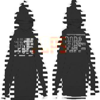 Pops Bold Patriotic American Flag Father’S Day Pops Hoodie | Mazezy