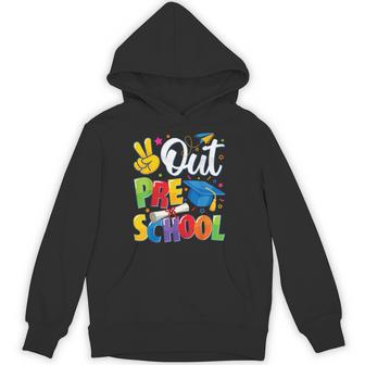 Out Preschool Graduate 2025 Pre K Graduation 2025 Hoodie - Thegiftio UK