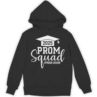 Prom Squad 2025 Proud Cousin Graduate Prom Class Of 2025 Hoodie - Thegiftio UK