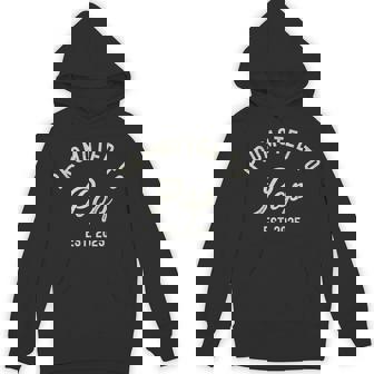 Promoted To Pop Est 2025 Fathers Day First Time Grandad Hoodie - Monsterry