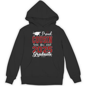 Proud Cousin Of A 2025 Graduate For Graduation Hoodie - Thegiftio UK