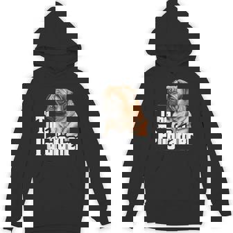 The Pugfather Father's Day Dog Lover Pet Owner Puppy Hoodie - Monsterry