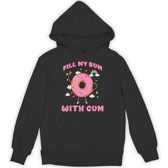 Raunchy Adult Humor Explicit Crude Offensive Comedy Fun Hoodie - Thegiftio UK