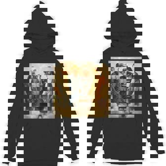 The Real Gang Meet Up In Heaven Phil Meme Bbq Hoodie - Thegiftio UK