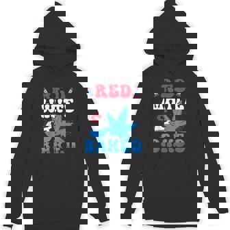 Red White And Baked 4Th Of July Red White And Blue Men Hoodie - Thegiftio UK
