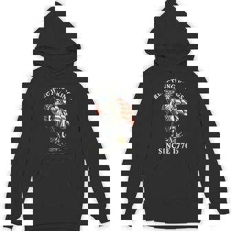 Rejecting Kings Since 1776 Statue Of Liberty 4Th Of July Hoodie - Monsterry