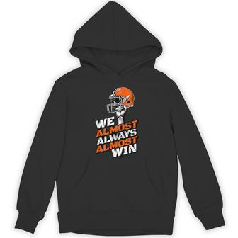Retro We Almost Always Almost Win Blooms Co Football Fans Lovers Hoodie - Thegiftio