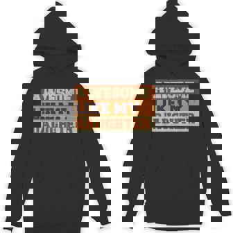 Retro Awesome Like My Daughter Dad Father's Day Hoodie - Monsterry