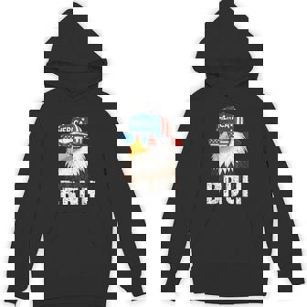 Retro Bruh Merica Eagle 4Th Of July Patriotic America Flag Hoodie - Thegiftio