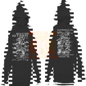 Retro Cowgirl Boots And Bling It's A Cowgirl Thing Western Hoodie - Thegiftio