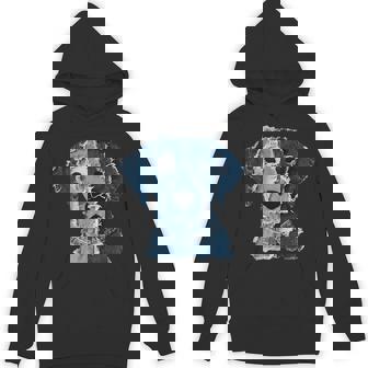 Retro Denim Patch Animal Dog Hoodie - Thegiftio UK