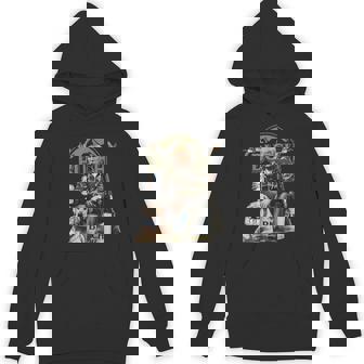 Retro Trump Hunting Deer Beer Drinking Beer Hunting Hoodie - Monsterry