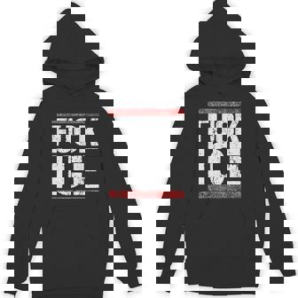 Retro Vintage Fuck Out Ice Distressed Hoodie - Thegiftio