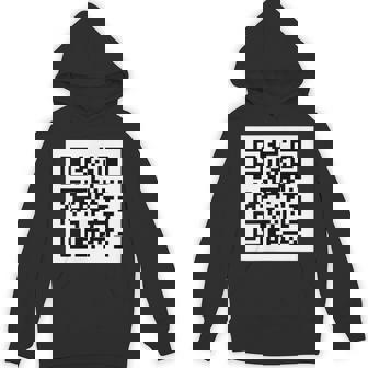 Rickroll Qrコードリンクミーム Hoodie - Kawaiitshirt