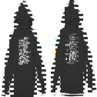 Rpg Gamer Apparel For Quest Lovers -Adult Black Modern Classic Small Short Sleeve Crew Neck Humorous Gaming Graphic Lightweight Hoodie - Monsterry