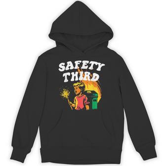 Safety Third Fumpster Fire 4Th Of July Hoodie - Thegiftio UK