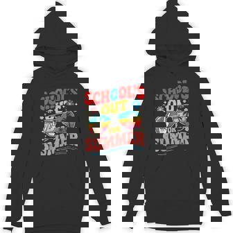 School's Out For Summer Teachers Last Day Of School Retro Hoodie | Mazezy