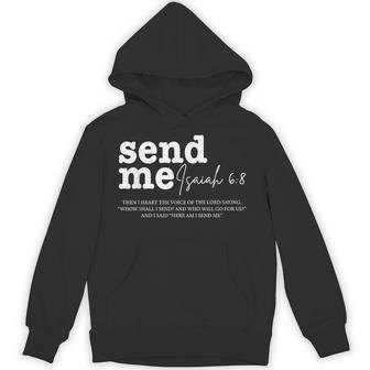 Send Me Isaiah 6-8 Christian Here Am I Send Me Hoodie - Thegiftio UK