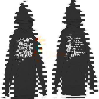 She's With Me For My Wiener Dog Lovers Hoodie | Mazezy