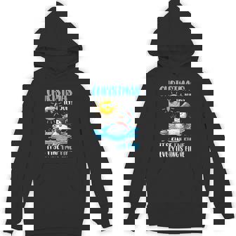 Silly Melting Snowman Summer Joke July Holiday Humor Hoodie - Thegiftio