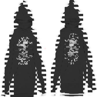 Skeleton 1973 Black Sheep Of My Family Gen X Hoodie - Thegiftio