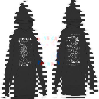 Skeleton Physical Therapist Pt 4Th Of July Physical Therapy Hoodie - Thegiftio