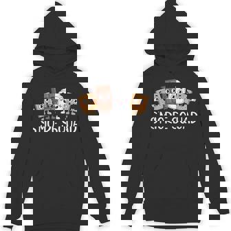 Smore Squad Camping Campfire Chocolate Marshmallow S'mores Hoodie | Mazezy