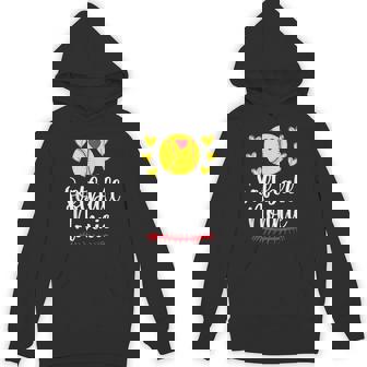Softball Nonnie Of A Softball Player Nonnie Hoodie - Monsterry