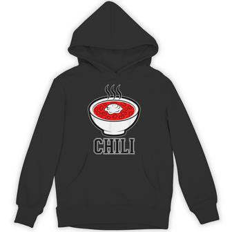 Spicy Red Chili Bowl With Beans Hoodie - Thegiftio UK