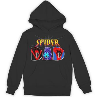 Spider Dad Father's Day Daddy Birthday Father Hoodie - Thegiftio