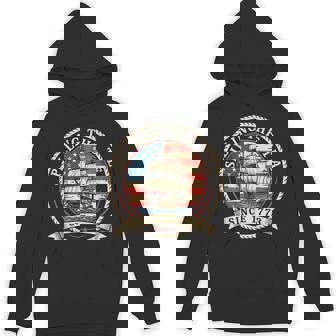 Spilling The Tea Since 1773 4Th Of July American Flag Hoodie - Monsterry