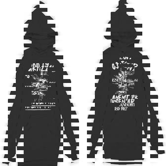Spooky Island Amusement Park Disco Skull Halloween Hoodie - Thegiftio