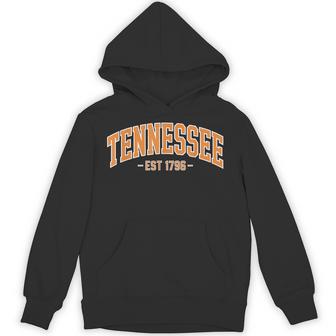 State Of Tennessee Est 1796 Pride Classic Tn Themed Orange Hoodie - Thegiftio UK